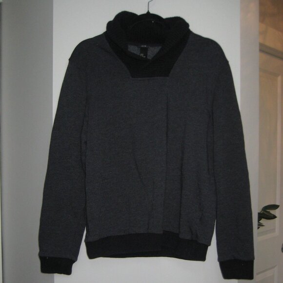 H&M Other - Navy H&M with knit collar and cuffs mens sweater